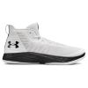 Кроссовки для баскетбола мужские Under Armour Ua Jet Mid White / Black / Black 3020623-100 высокие баскетбольные белые - Кроссовки для баскетбола мужские Under Armour Ua Jet Mid White / Black / Black 3020623-100 высокие баскетбольные белые
