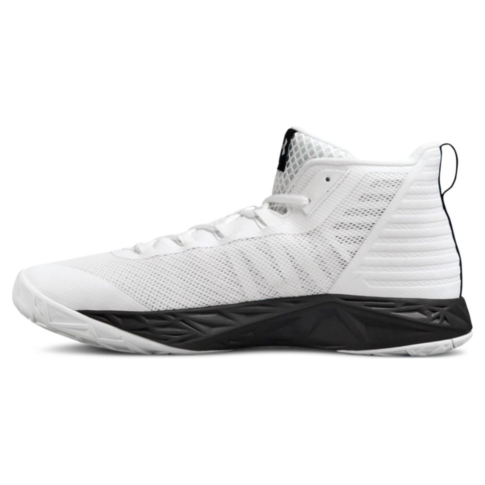 Under Armour Ua Jet Mid White Black Black 3020623 100