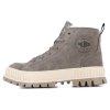 Ботинки Palladium Shock Lth Zip Warm 74353-281 высокие серые - Ботинки Palladium Shock Lth Zip Warm 74353-281 высокие серые