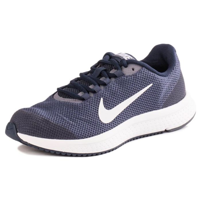 Беговые кроссовки женские Nike Women&#039;S Nike Runallday Running Shoe 898484-400 низкие текстильные для бега синие 