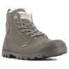 Ботинки Palladium Pampa Hi Zip Wl 95982-281 высокие серо-зеленые - Ботинки Palladium Pampa Hi Zip Wl 95982-281 высокие серо-зеленые