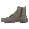 Ботинки Palladium Pampa Hi Zip Wl 95982-281 высокие серо-зеленые - Ботинки Palladium Pampa Hi Zip Wl 95982-281 высокие серо-зеленые