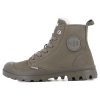Ботинки Palladium Pampa Hi Zip Wl 95982-281 высокие серо-зеленые - Ботинки Palladium Pampa Hi Zip Wl 95982-281 высокие серо-зеленые