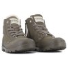 Ботинки Palladium Pampa Hi Zip Wl 95982-281 высокие серо-зеленые - Ботинки Palladium Pampa Hi Zip Wl 95982-281 высокие серо-зеленые