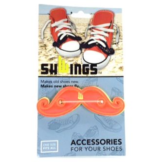 Аксессуары для кед крылья Coldwater Canyon Orange Neon Lace 11713 оранжевые