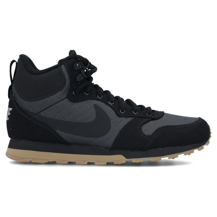 Кроссовки мужские Nike Men&#039;S Nike Md Runner 2 Mid Premium Shoe 844864-006 высокие черные 
