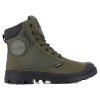 Ботинки Palladium Pampa Sc Wpn U-S 77235-325 высокие зеленые - Ботинки Palladium Pampa Sc Wpn U-S 77235-325 высокие зеленые