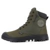 Ботинки Palladium Pampa Sc Wpn U-S 77235-325 высокие зеленые - Ботинки Palladium Pampa Sc Wpn U-S 77235-325 высокие зеленые