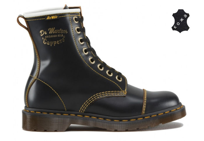Кожаные ботинки Dr.Martens Capper 16058001 черные 