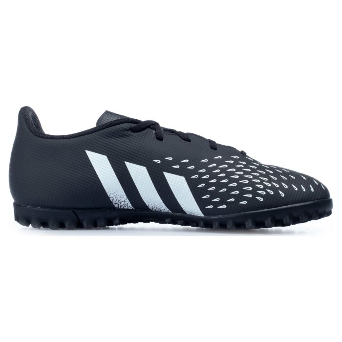 Бутсы мужские Adidas Predator Freak .4 Tf FY1046 текстильные футбольные черные 
