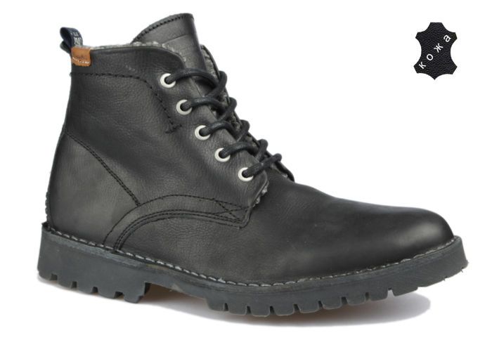 Зимние мужские ботинки Wrangler Grinder Line Grinder KYF Boot Fur WM142093/F-62 черные &nbsp;&nbsp;Зимние мужские ботинки Wrangler Grinder Line Grinder - эталон мужского стиля. Аккуратная декоративная прострочка &nbsp;и толстая подошва придаёт ботинкам брутальности,&nbsp;отличная кожа не даёт усомниться в качестве, а тёплая меховая подкладка не позволит замерзнуть в зимние холода.