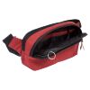 Сумка поясная GRIZZLY мужская на молнии с двумя отделением MM-912-3/5 красный - Сумка поясная GRIZZLY мужская на молнии с двумя отделением MM-912-3/5 красный