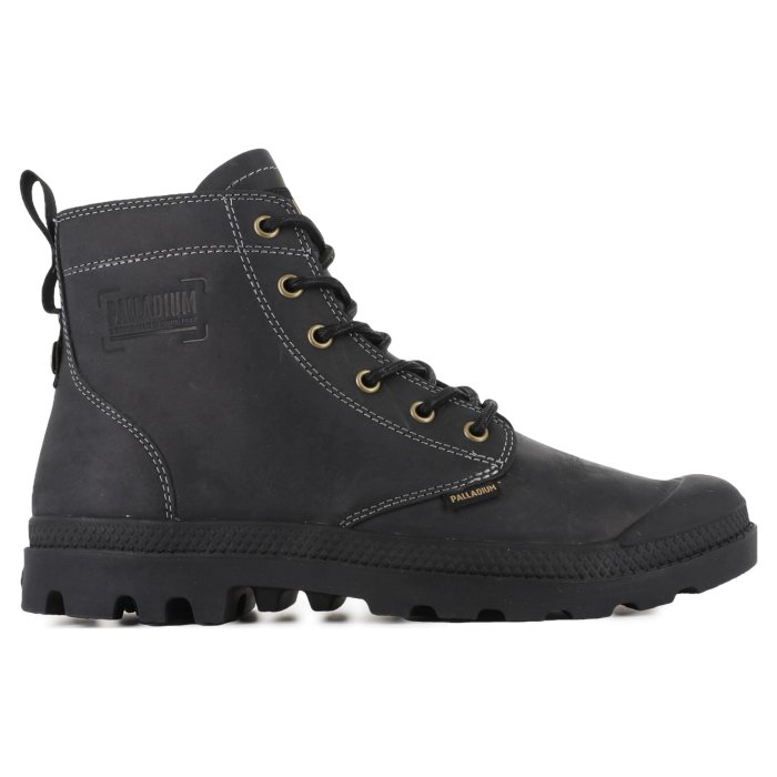 Ботинки Palladium Pampa Zip Lth Legacy 79502-008 кожаные высокие черные 