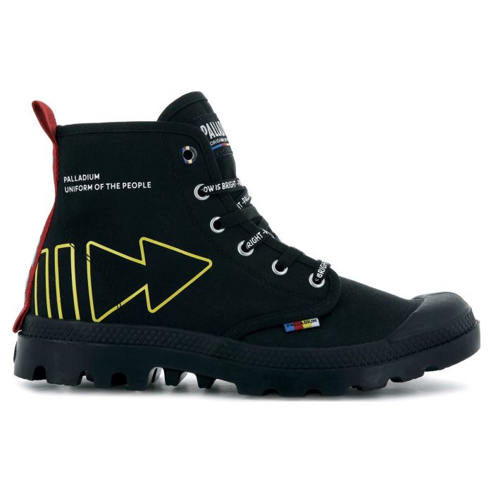 Ботинки Palladium Pampa Dare Rew Fwd 76862-008 текстильные черные 