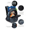 Рюкзак школьный GRIZZLY с двумя отделениями RB-050-11/2 серый - Рюкзак школьный GRIZZLY с двумя отделениями RB-050-11/2 серый