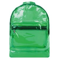 Рюкзак женский прозрачный Mi-Pac Transparent Green зеленый