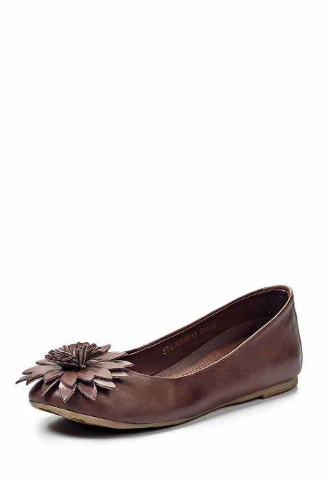 Женские кожаные балетки Key CROSS 1 Wrangler WL131543-29 коричневые &nbsp;Балетки Wrangler - незаменимая обувь в гардеробе у каждой современной модницы.