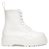 Ботинки Dr.Martens V Jadon Ii Mono 27335113 кожаные высокие белые - Ботинки Dr.Martens V Jadon Ii Mono 27335113 кожаные высокие белые