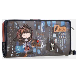 Кошелек Anekke женский на молнии с отделением для купюр 37809-901