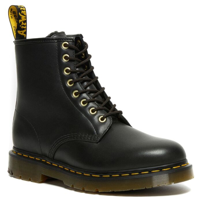Ботинки Dr.Martens 1460 Dm&#039;S Wintergrip Leather Lace Up Boots 26860001 кожаные высокие черные 