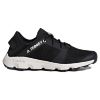Кроссовки женские Adidas Terrex Cc Voyager Sleek CM7542 текстильные трекинговые черные - Кроссовки женские Adidas Terrex Cc Voyager Sleek CM7542 текстильные трекинговые черные
