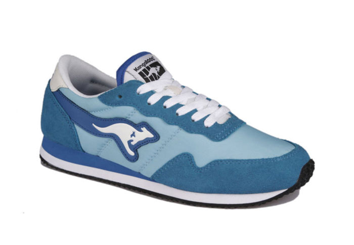Женские кроссовки KangaROOS Invader Basic голубые 