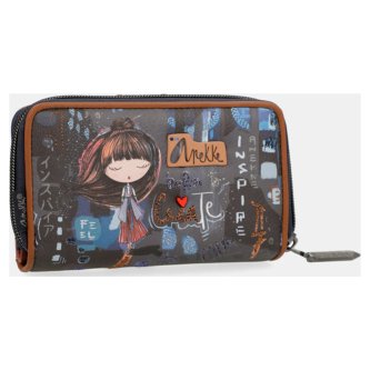 Кошелек Anekke женский на молнии с отделением для купюр 37809-909