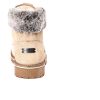 Ботинки женские Wrangler Alaska Fur S Wl92512-182 кожаные зимние бежевые - Ботинки женские Wrangler Alaska Fur S Wl92512-182 кожаные зимние бежевые