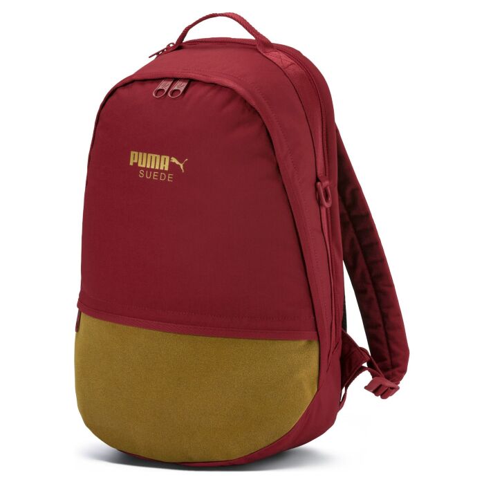 Рюкзак городской Puma Suede (22 л) мужской на молнии красный 7508702 