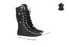 Зимние кожаные кеды Converse (конверс) Chuck Taylor All Star Knee-Hi 540399 черные - Зимние кожаные кеды Converse (конверс) Chuck Taylor All Star Knee-Hi 540399 черные
