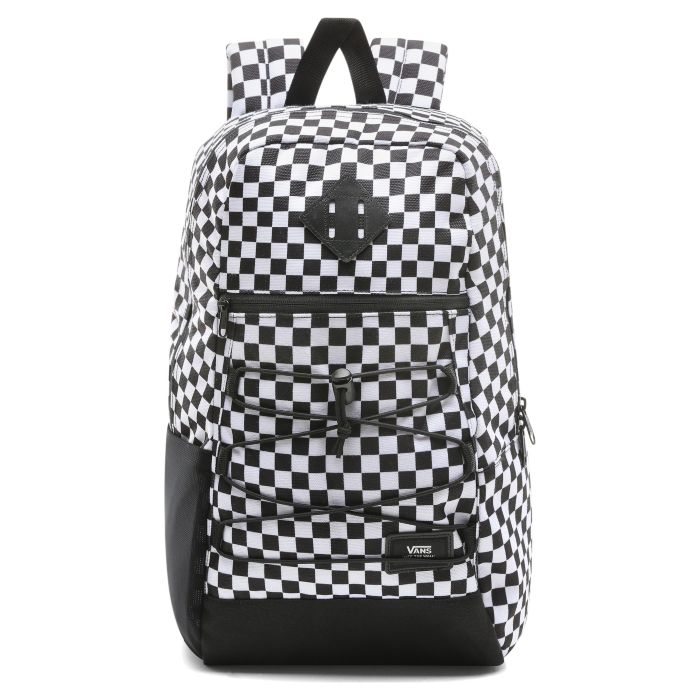 Рюкзак городской Vans Snag Black/White Checkers белый 