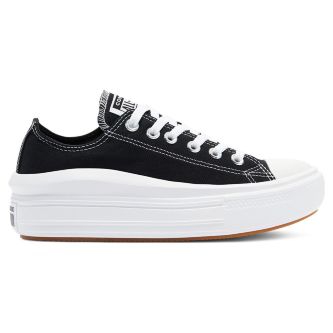 Кеды женские Converse Chuck Taylor All Star Move Low Top 570256 текстильные черные