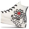 Кеды Converse X Keith Haring Chuck 70 High Top 171858 текстильные белые - Кеды Converse X Keith Haring Chuck 70 High Top 171858 текстильные белые