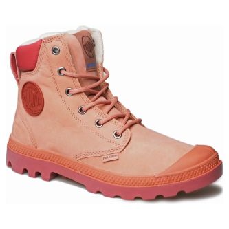 (УЦЕНКА) Ботинки женские Palladium Pampa Sport Cuff Wps 72992-653 кожаные зимние