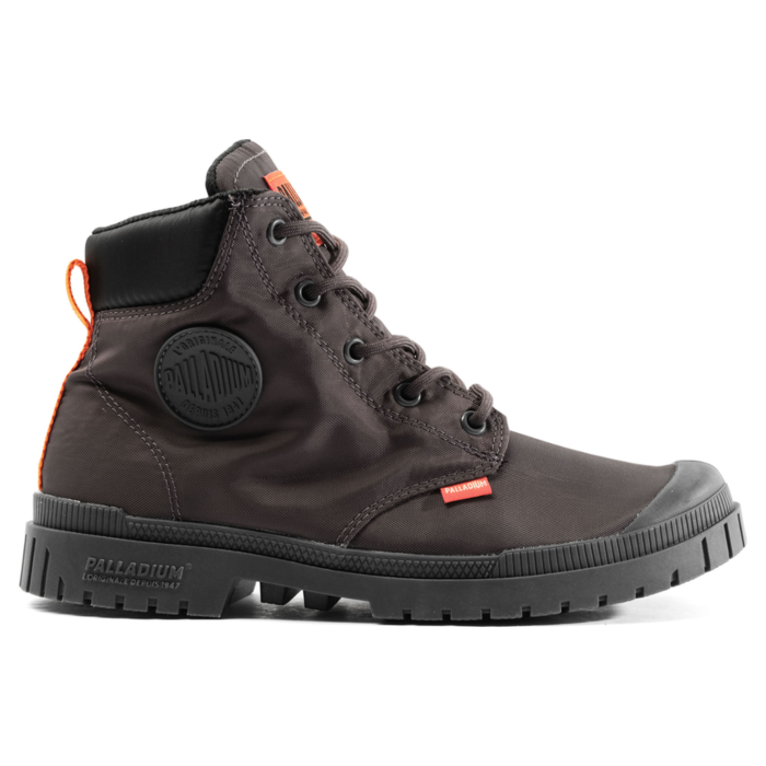 Ботинки Palladium Pampa Sp20 Cuff Wp+ 76835-021 высокие серые 