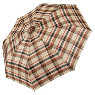 Зонт Fabretti UFQ0010-13 клетка бежевый
