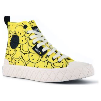 Ботинки женские Palladium Palla Ace Oversmiley 77180-736 высокие желтые