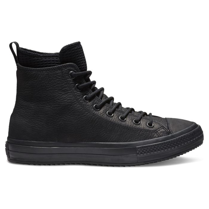 Кеды Converse Chuck Taylor Wp Boot 162409 кожаные зимние утепленные черные 
