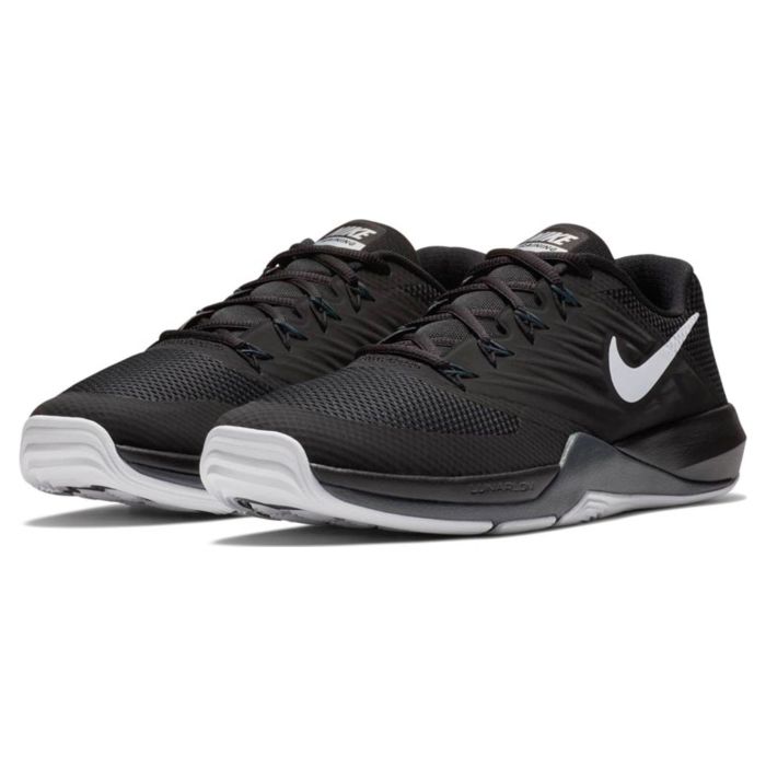 Кроссовки для спорта мужские Nike Men&#039;S Lunar Prime Iron Ii Training Shoe 908969-001 стильные низкие черные 