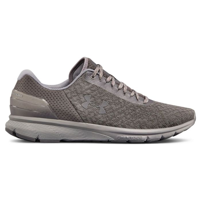 Кроссовки мужские Under Armour Ua Charged Escape 2 Graphite / Charcoal / Charcoal 3020333-102 низкие текстильные серые 