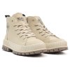 Ботинки Palladium SHOCK LTH ZIP WARM 74439-175 высокие кремовые - Ботинки Palladium SHOCK LTH ZIP WARM 74439-175 высокие кремовые