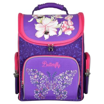 Школьный ранец Silwerhof для девочек c анатомической спинкой и одним отделением 830820