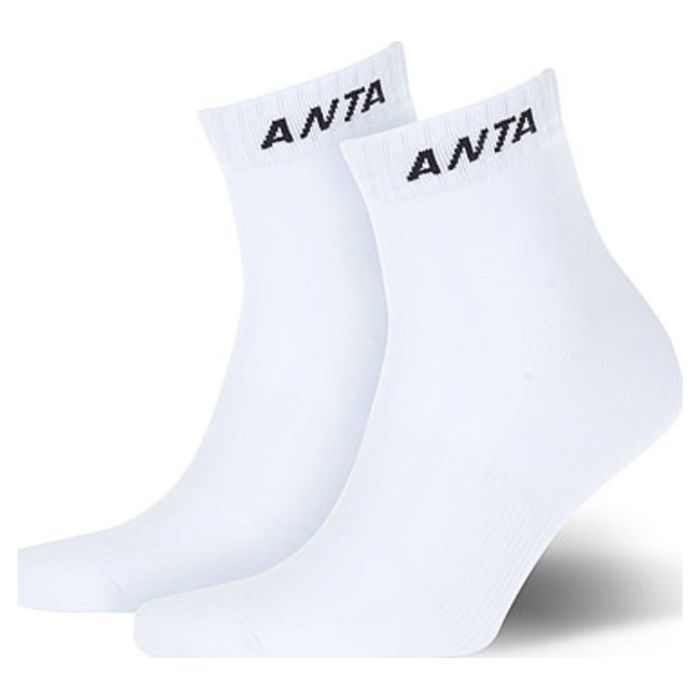 Носки мужские Anta средние белые 89717312-1 размер 43-45 (24-26 см) 