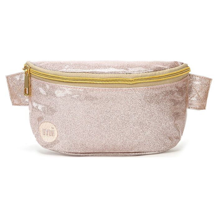 Сумка на пояс женская Mi-Pac Glitter Champagne золотая 