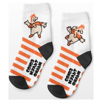 Носки St. Friday В Меру Упитанный Мужчина В Самом Расцвете Сил, smfkids-017-02 детские белые