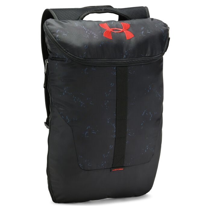 Рюкзак городской Under Armour Expandable (27 л) водонепроницаемый с увеличением объема черный 1300203-008 