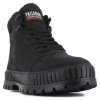 Ботинки Palladium Pallashock Warm Wp 74351-060 высокие черные - Ботинки Palladium Pallashock Warm Wp 74351-060 высокие черные