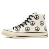 Кеды Converse Peace Chucks' 70 167912 текстильные бежевые - Кеды Converse Peace Chucks' 70 167912 текстильные бежевые