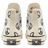 Кеды Converse Peace Chucks' 70 167912 текстильные бежевые - Кеды Converse Peace Chucks' 70 167912 текстильные бежевые
