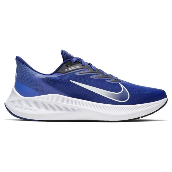Кроссовки мужские Nike Zoom Winflo 7 CJ0291-401 текстильные для бега синие 